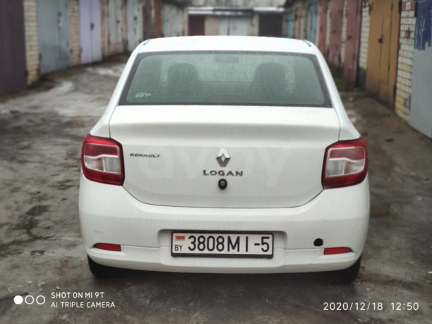 Renault Logan II, 2017 г.