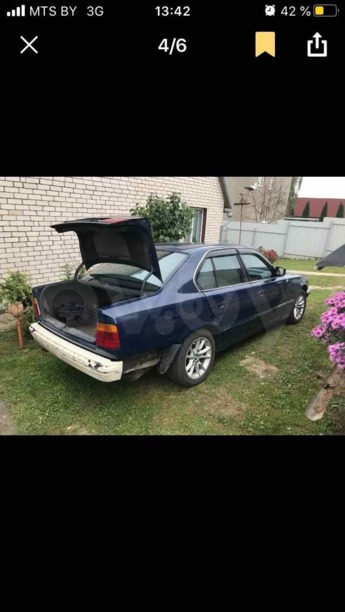 BMW 5 серия E34, 1992 г.