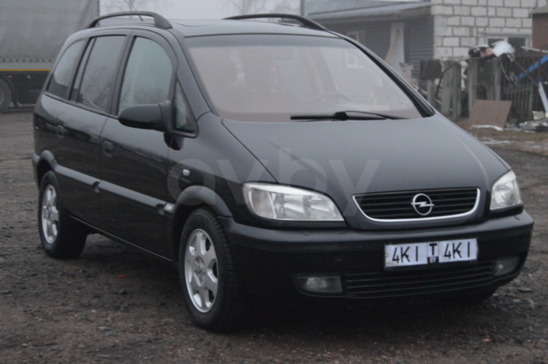 Opel Zafira A · Рестайлинг, 7 мест, 2002 г.