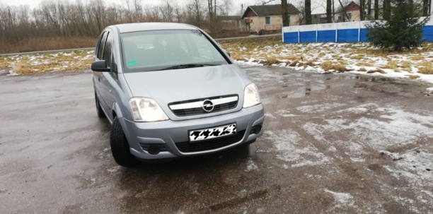 Opel Meriva I · Рестайлинг, 2010 г.