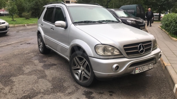 Mercedes-Benz M-Класс W163 · Рестайлинг, 5 мест, 2002 г.