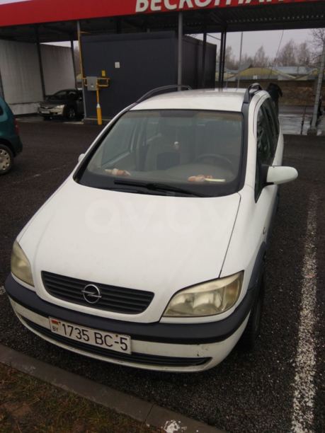 Opel Zafira A, 7 мест, 1999 г.