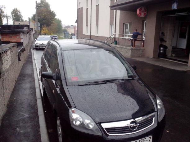 Opel Zafira B, 7 мест, 2008 г.