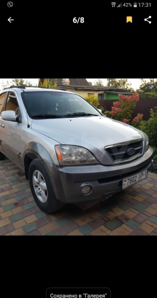 Kia Sorento I, 5 мест, 2004 г.