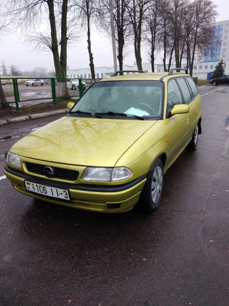 Opel Astra F · Рестайлинг, 1998 г.
