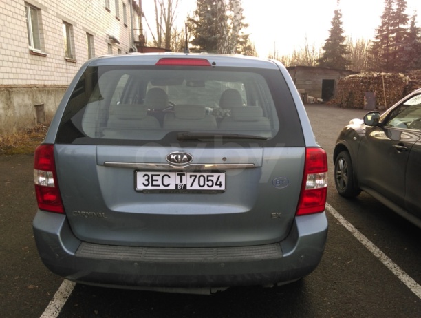 Kia Carnival II, 7 мест, 2007 г.