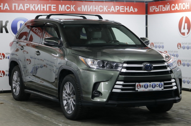 Toyota Highlander III (XU50) · Рестайлинг, 2017 г.