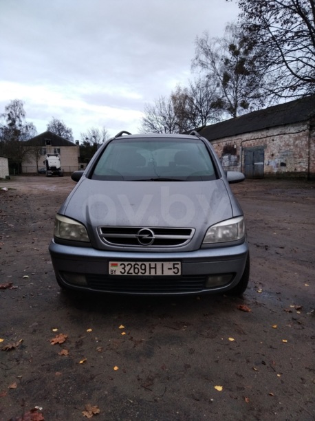 Opel Zafira A · Рестайлинг, 5 мест, 2002 г.