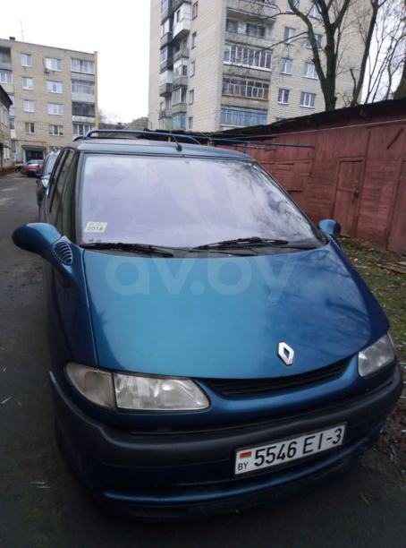 Renault Espace III, 7 мест, 1999 г.