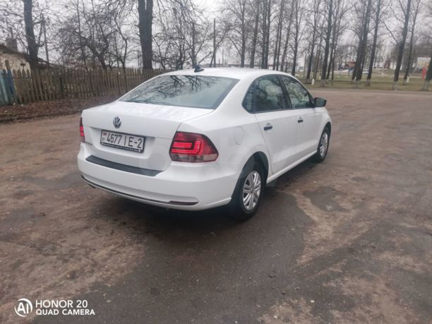 Volkswagen Polo Sedan I · Рестайлинг, 2018 г.