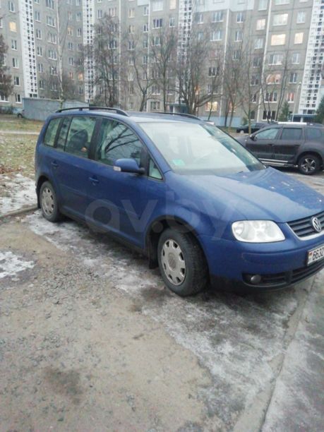 Volkswagen Touran I, 5 мест, 2005 г.
