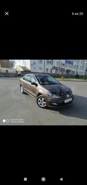 Volkswagen Polo Sedan I · Рестайлинг, 2016 г.