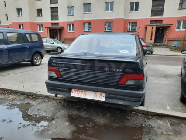 Peugeot 309 I · Рестайлинг, 1990 г.