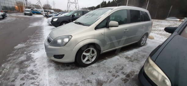 Opel Zafira B · Рестайлинг, 7 мест, 2011 г.