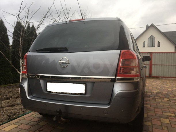 Opel Zafira B · Рестайлинг, 2010 г.