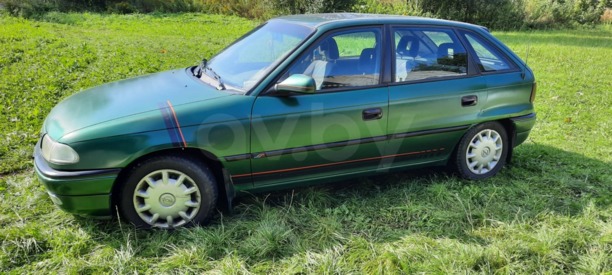Opel Astra F · Рестайлинг, 1996 г.
