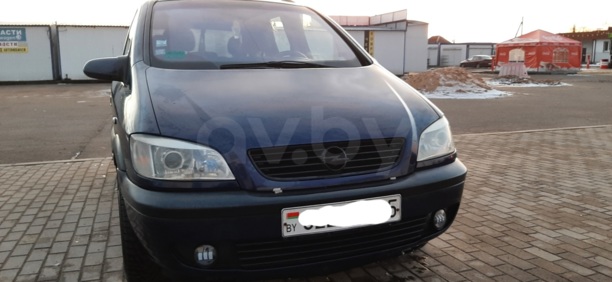 Opel Zafira A, 7 мест, 2000 г.