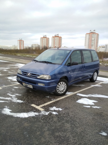 Peugeot 806 221 · Рестайлинг, 2000 г.