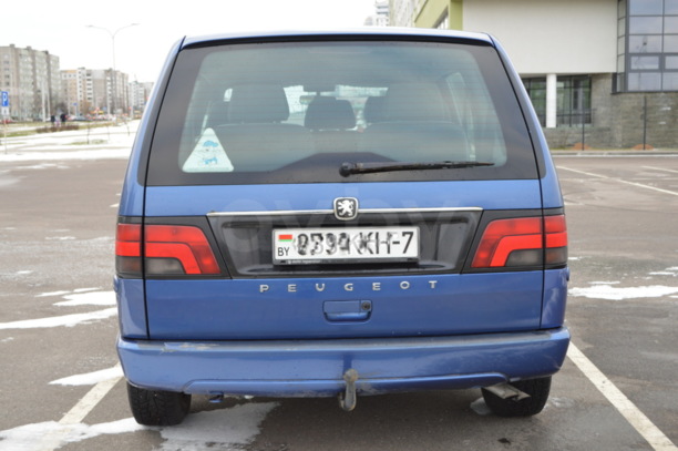 Peugeot 806 221 · Рестайлинг, 2000 г.