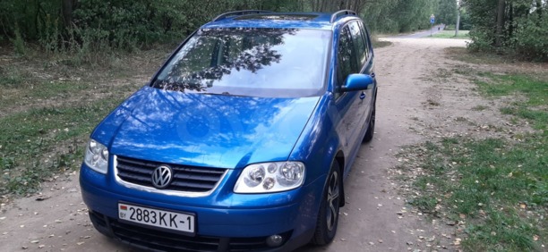 Volkswagen Touran I, 5 мест, 2005 г.