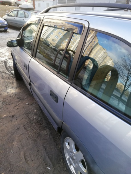 Opel Zafira A, 7 мест, 2002 г.