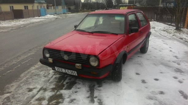 Volkswagen Golf II, 1989 г.