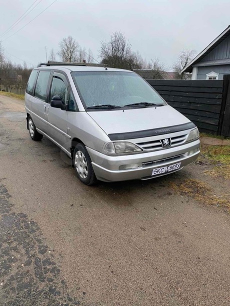 Peugeot 806 221 · Рестайлинг, 7 мест, 2001 г.