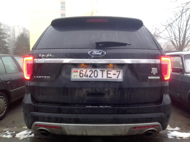 Ford Explorer V · Рестайлинг, 7 мест, 2016 г.