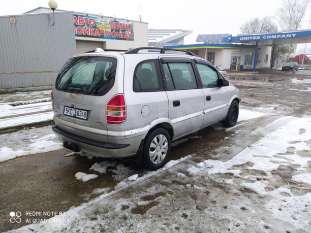 Opel Zafira A, 7 мест, 1999 г.