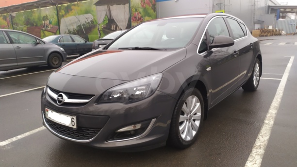 Opel Astra J · Рестайлинг, 2014 г.