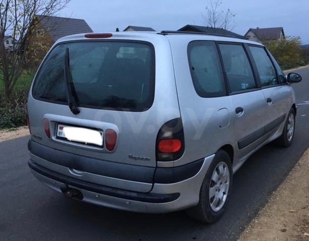 Renault Espace III, 7 мест, 2001 г.