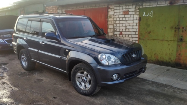 Hyundai Terracan I, 5 мест, 2003 г.