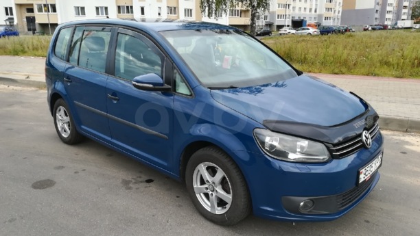 Volkswagen Touran II, 5 мест, 2012 г.