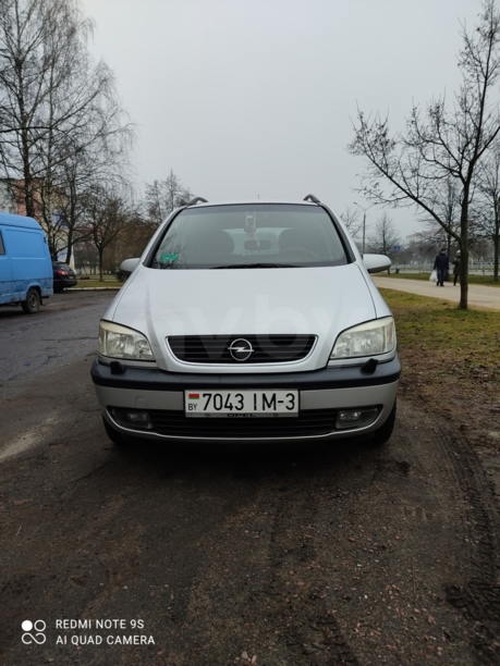 Opel Zafira A, 7 мест, 2002 г.