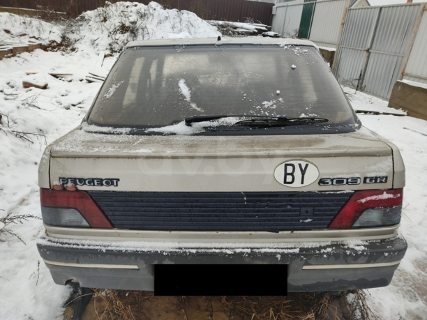 Peugeot 309 I · Рестайлинг, 1990 г.