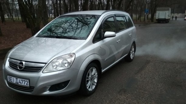 Opel Zafira B · Рестайлинг, 7 мест, 2009 г.