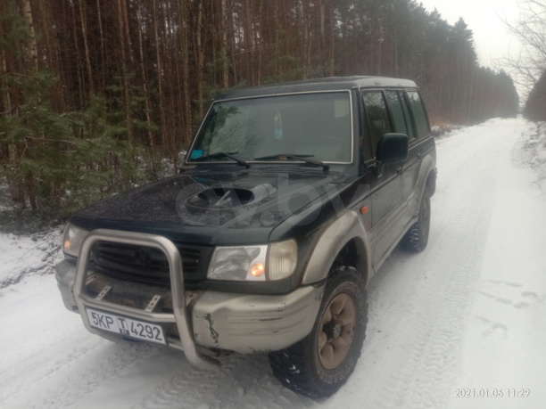 Hyundai Galloper I · Рестайлинг, 7 мест, 1999 г.