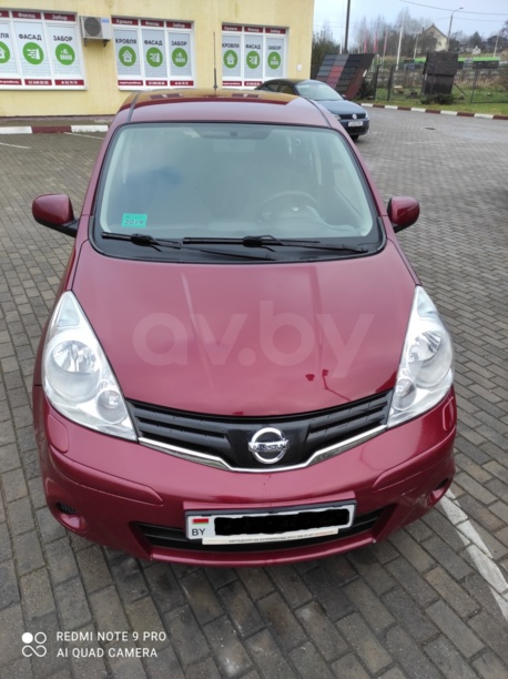 Nissan Note I (E11) · Рестайлинг, 2011 г.