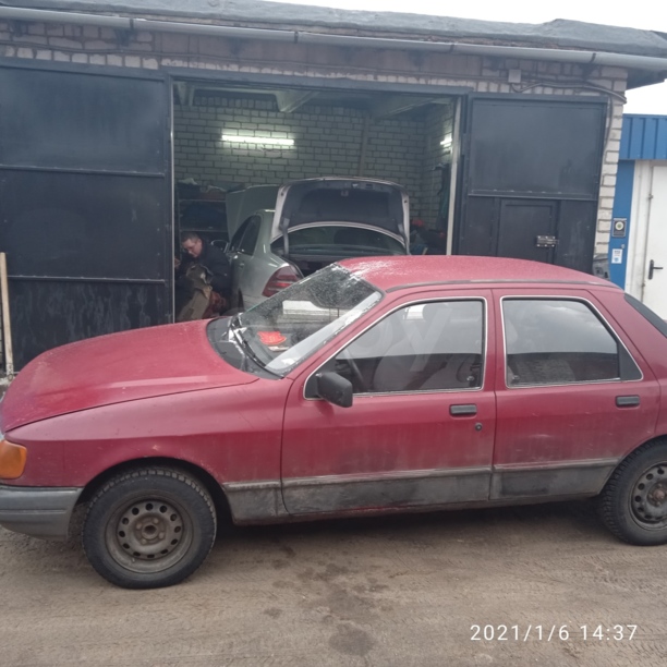 Ford Sierra I · Рестайлинг, 1987 г.
