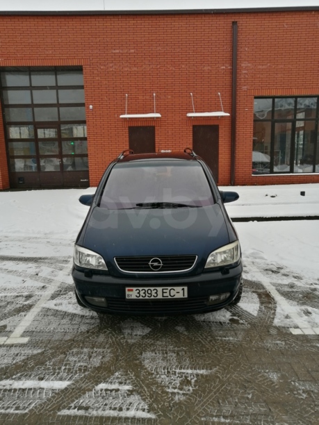 Opel Zafira A, 7 мест, 2002 г.