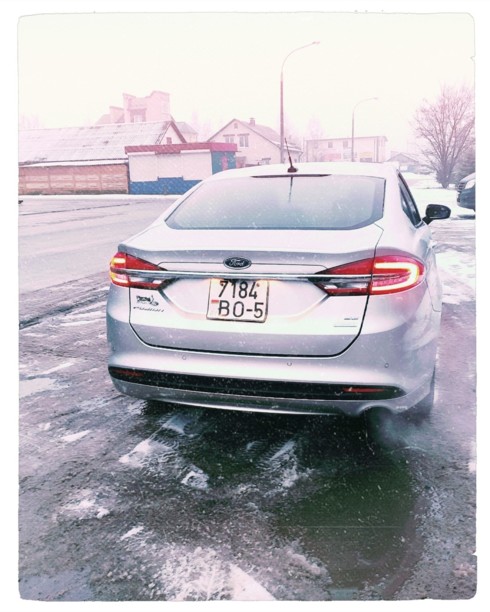 Ford Fusion USA II · Рестайлинг, 2017 г.