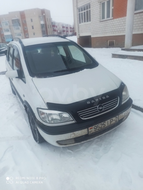 Opel Zafira A, 7 мест, 2002 г.