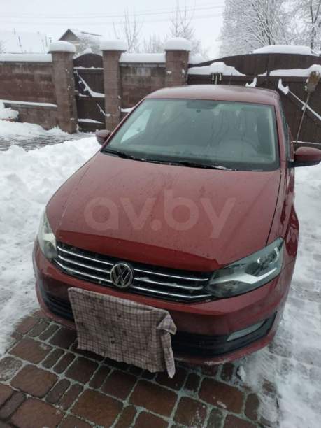 Volkswagen Polo Sedan I · Рестайлинг, 2017 г.