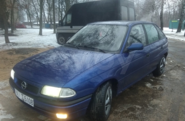 Opel Astra F · Рестайлинг, 1996 г.