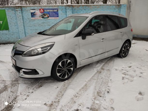 Renault Grand Scenic III · 2-й рестайлинг, 7 мест, 2016 г.
