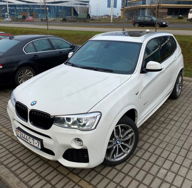BMW X3 F25 · Рестайлинг, 2016 г.