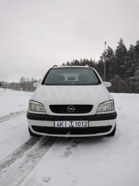 Opel Zafira A, 7 мест, 2002 г.