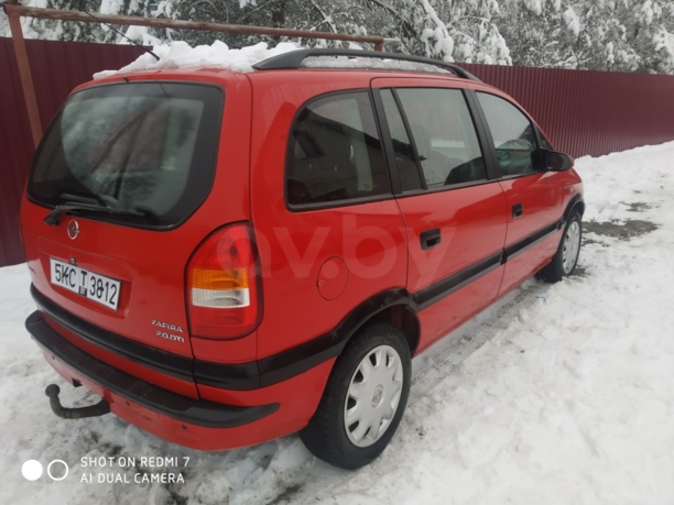 Opel Zafira A, 7 мест, 2002 г.