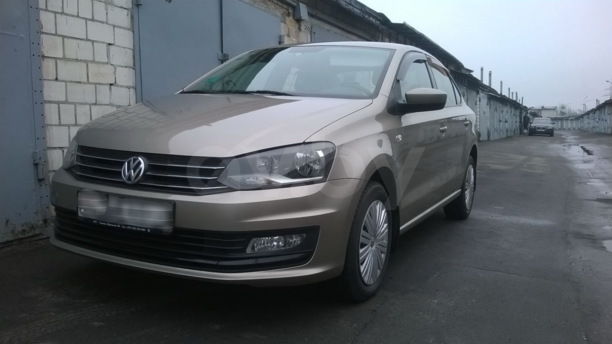 Volkswagen Polo Sedan I · Рестайлинг, 2015 г.