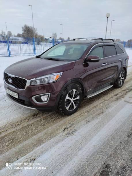 Kia Sorento III, 7 мест, 2015 г.